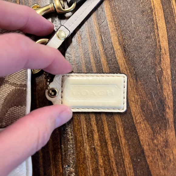 Coach Bags Coach Legacy Brown Wristlet With Strap, #Co849-41637 - Picture 4 of 11